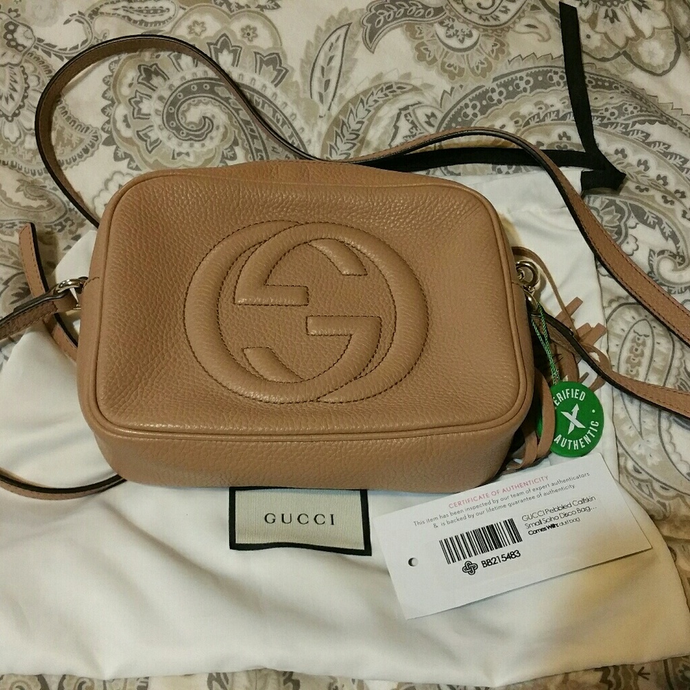 Gucci Calfskin Soho Disco Bag